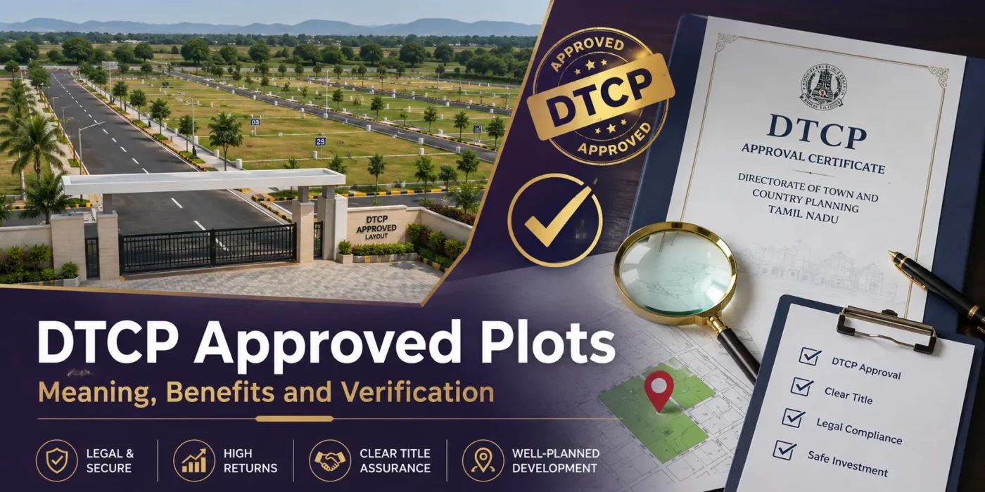 DTCP Approved Plots: Meaning, Benefits and Verification