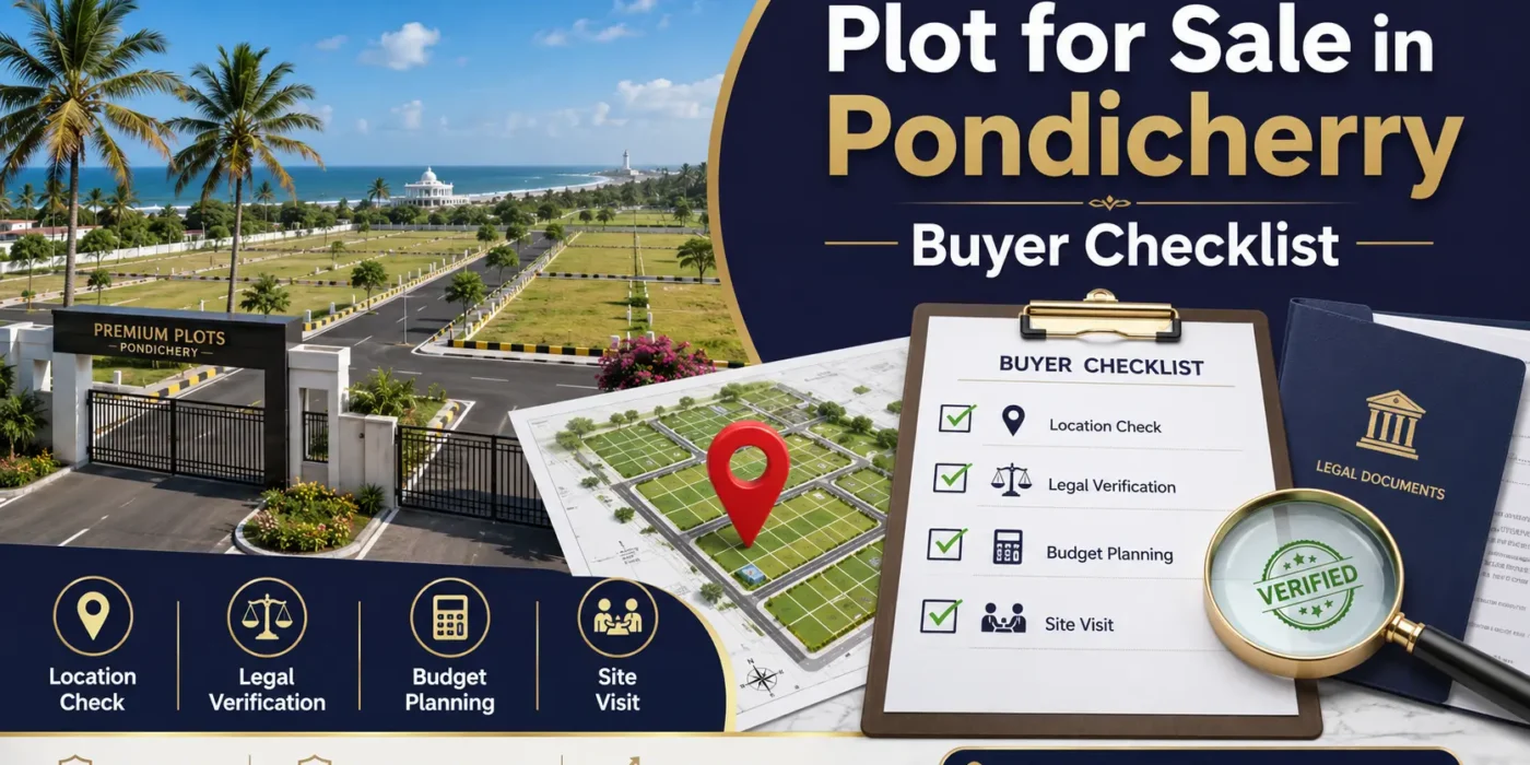 Plot for Sale in Pondicherry: 2026 Buyer Checklist